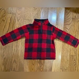 NWT-red & black buffalo check fleece from The Children’s Place size 2T